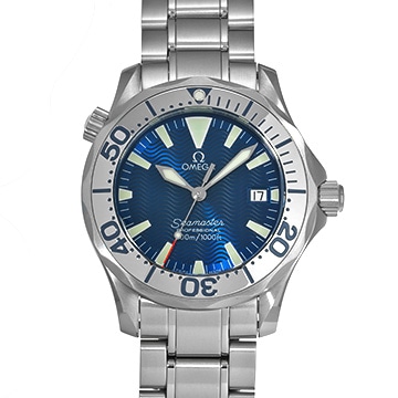 オメガ シーマスター プロフェッショナル 300 2263.80 ブルー メンズ 時計 【中古】【wristwatch】