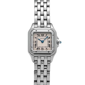 カルティエ パンテール SM W25033P5 シルバー レディース 時計 【中古】【wristwatch】