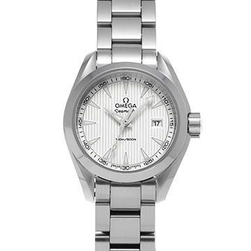 オメガ シーマスター アクアテラ クォーツ 231.10.30.60.02.001 シルバー レディース 時計 【中古】【wristwatch】