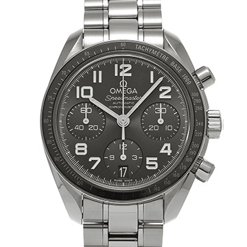 オメガ スピードマスター デイト 324.30.38.40.06.001 グレー メンズ 時計 【中古】【wristwatch】