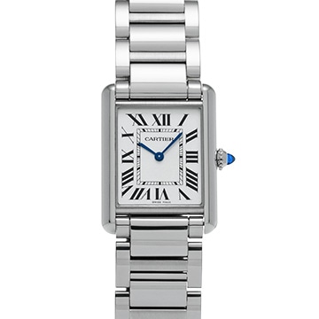 カルティエ タンク マスト LM WSTA0052 シルバー メンズ 時計 【中古】【wristwatch】