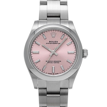 ロレックス オイスターパーペチュアル 31 277200 ピンク ユニセックス 時計 【中古】【wristwatch】