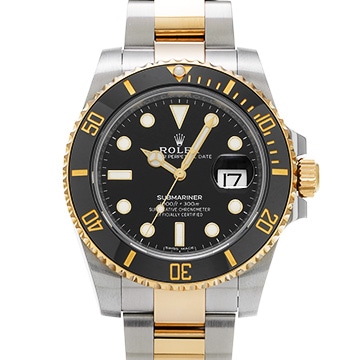 ロレックス サブマリーナ デイト 116613LN ブラック メンズ 時計 【中古】【wristwatch】