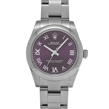 ロレックス オイスターパーペチュアル 31 177200 レッドグレープ ユニセックス 時計 【中古】【wristwatch】