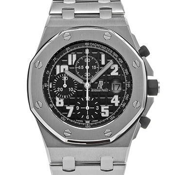 オーデマ ピゲ ロイヤルオーク オフショア クロノグラフ 25721ST.OO.1000ST.08.A ブラック メンズ 時計 【中古】【wristwatch】