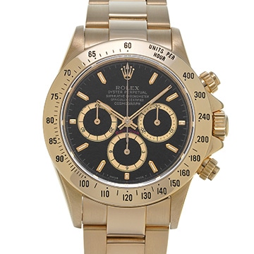 ロレックス コスモグラフ デイトナ 16528 ブラック メンズ 時計 【中古】【wristwatch】