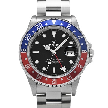 ロレックス GMTマスター 16700 ブラック メンズ 時計 【中古】【wristwatch】