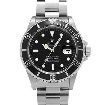 ロレックス サブマリーナ デイト 16610 ブラック メンズ 時計 【中古】【wristwatch】