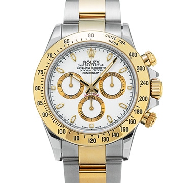 ロレックス コスモグラフ デイトナ 116523 ホワイト メンズ 時計 【中古】【wristwatch】