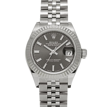 ロレックス レディ デイトジャスト  279174 グレー レディース 時計 【中古】【wristwatch】