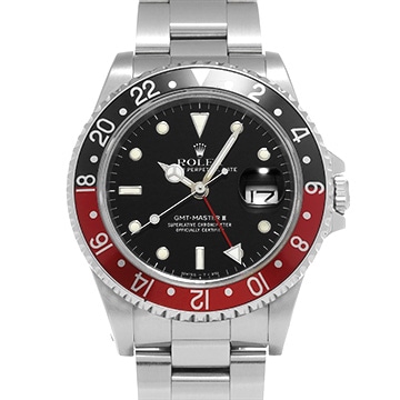 ロレックス GMTマスターII 16710 ブラック メンズ 時計 【中古】【wristwatch】