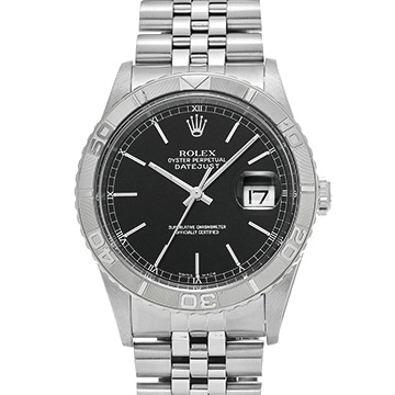 ロレックス デイトジャスト サンダーバード 16264 ブラック メンズ 時計 【中古】【wristwatch】