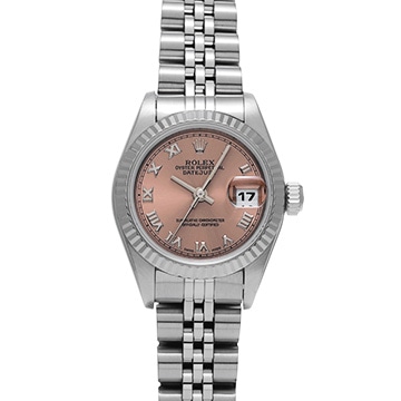 ロレックス デイトジャスト 69174 ピンク レディース 時計 【中古】【wristwatch】