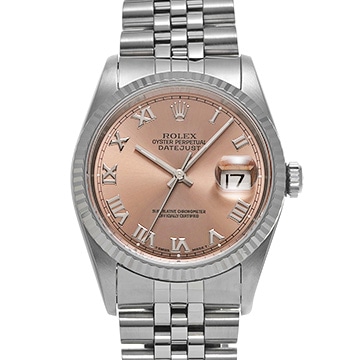 ロレックス デイトジャスト 16234 ピンク メンズ 時計 【中古】【wristwatch】