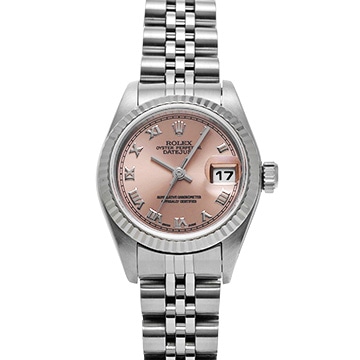 ロレックス デイトジャスト 79174 ピンク レディース 時計 【中古】【wristwatch】