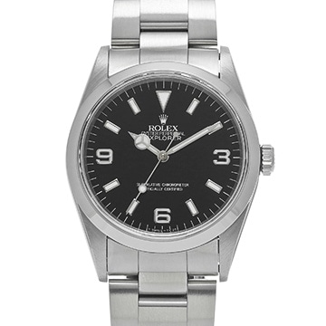 ロレックス エクスプローラー 14270 ブラック メンズ 時計 【中古】【wristwatch】