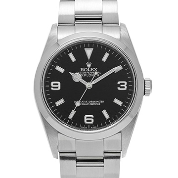 ロレックス エクスプローラー 114270 ブラック メンズ 時計 【中古】【wristwatch】