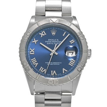 ロレックス デイトジャスト サンダーバード 16264 ブルー メンズ 時計 【中古】【wristwatch】
