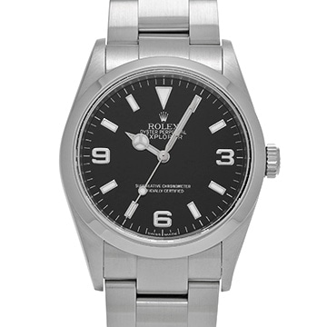 ロレックス エクスプローラー 114270 ブラック メンズ 時計 【中古】【wristwatch】