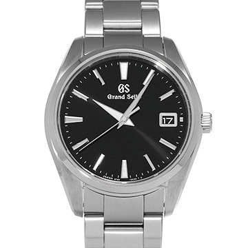 グランドセイコー ヘリテージコレクション クォーツ SBGP011 ブラック メンズ 時計 【中古】【wristwatch】
