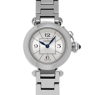 カルティエ ミスパシャ W3140007 シルバー レディース 時計 【中古】【wristwatch】