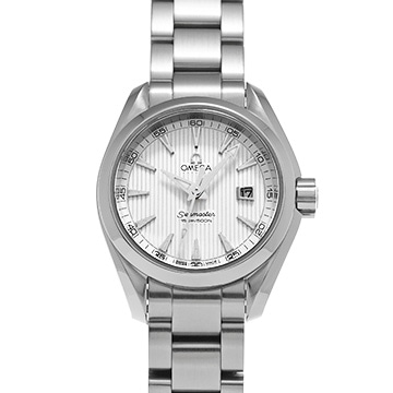 オメガ シーマスター アクアテラ クォーツ 231.10.30.61.02.001 シルバー レディース 時計 【中古】【wristwatch】