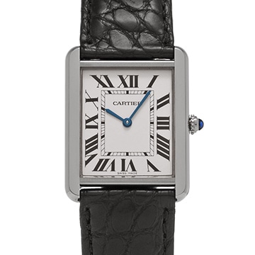 カルティエ タンク ソロ LM W5200003 シルバー メンズ 時計 【中古】【wristwatch】