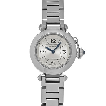 カルティエ ミスパシャ W3140007 シルバー レディース 時計 【中古】【wristwatch】