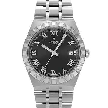 チューダー / チュードル ロイヤル 28500 ブラック メンズ 時計 【中古】【wristwatch】