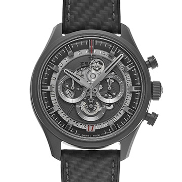 ゼニス クロノマスター エル・プリメロ スケルトン 49.2520.400/98.R578 スケルトン メンズ 時計 【中古】【wristwatch】