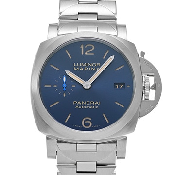 パネライ ルミノールマリーナ PAM01028 ブルー メンズ 時計 【中古】【wristwatch】