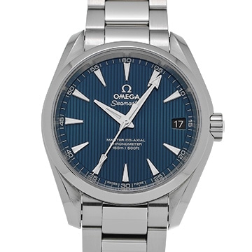オメガ シーマスター アクアテラ マスターコーアクシャル 231.10.39.21.03.002 ブルー メンズ 時計 【中古】【wristwatch】
