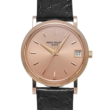 パテック フィリップ カラトラバ 3802/200R ピンク メンズ 時計 【中古】【wristwatch】