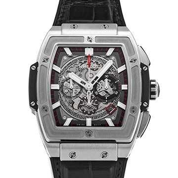 ウブロ スピリット オブ ビッグバン チタニウム 601.NX.0173.LR スケルトン メンズ 時計 【中古】【wristwatch】