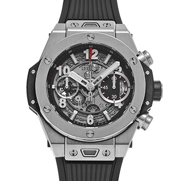 ウブロ ビッグバン ウニコ チタニウム 441.NX.1170.RX マットブラックスケルトン メンズ 時計 【中古】【wristwatch】