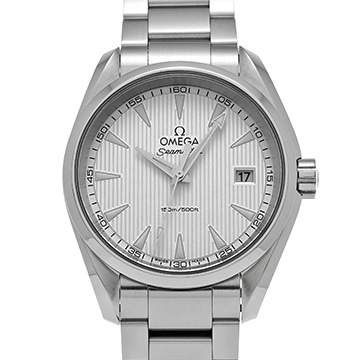オメガ シーマスター アクアテラ クォーツ 231.10.39.60.02.001 シルバー メンズ 時計 【中古】【wristwatch】