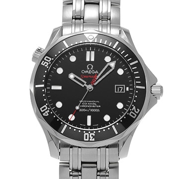 オメガ シーマスター ダイバー300 コーアクシャル 007 212.30.41.20.01.001 ブラック メンズ 時計 【中古】【wristwatch】