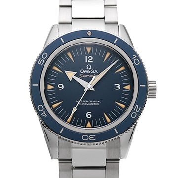 オメガ シーマスター 300 マスターコーアクシャル 233.90.41.21.03.001 ブルー メンズ 時計 【中古】【wristwatch】