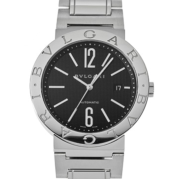 ブルガリ ブルガリブルガリ BB42SS AUTO ブラック メンズ 時計 【中古】【wristwatch】