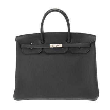 エルメス バーキン 40 ブラック トゴ ユニセックス バッグ 【中古】【bag】