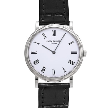 パテック フィリップ カラトラバ 5120G-001 ホワイト メンズ 時計 【中古】【wristwatch】