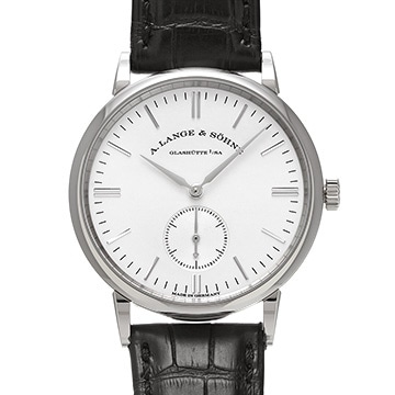 ランゲ&ゾーネ サクソニア 219.026 シルバー メンズ 時計 【中古】【wristwatch】