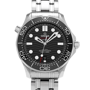 オメガ シーマスター ダイバー300 コーアクシャル マスタークロノメーター 210.30.42.20.01.001 ブラック メンズ 時計 【中古】【wristwatch】