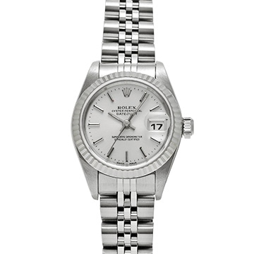 ロレックス デイトジャスト 79174 シルバー レディース 時計 【中古】【wristwatch】