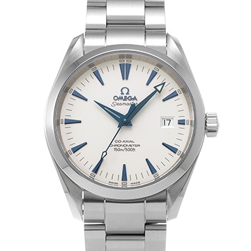 オメガ シーマスター アクアテラ コーアクシャル 2503.33 ホワイト メンズ 時計 【中古】【wristwatch】
