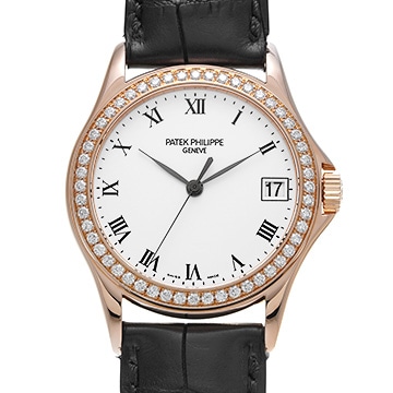 パテック フィリップ カラトラバ 5108R-010 ホワイト ユニセックス 時計 【中古】【wristwatch】