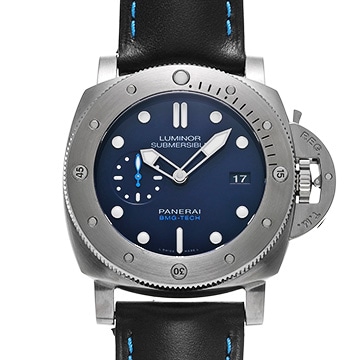 パネライ ルミノール 1950 サブマーシブル BMG-TECH 3デイズ PAM00692 ブルー メンズ 時計 【中古】【wristwatch】