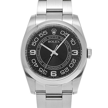 ロレックス オイスターパーペチュアル 36 116000 ブラックコンセントリック メンズ 時計 【中古】【wristwatch】