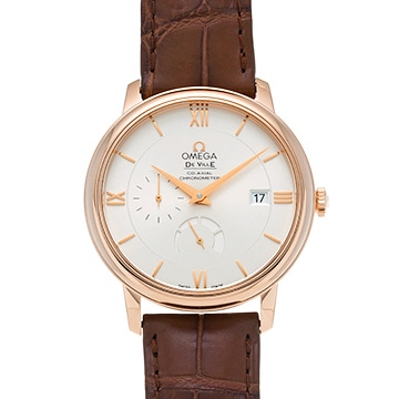 オメガ デ・ヴィル プレステージ コーアクシャル 424.53.40.20.02.001 シルバー メンズ 時計 【中古】【wristwatch】