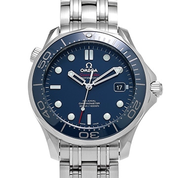 オメガ シーマスター ダイバー300 コーアクシャル 212.30.41.20.03.001 ブルー メンズ 時計 【中古】【wristwatch】